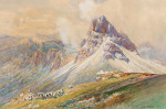 ₴ Репродукция пейзаж от 370 грн.: Из Доломитовых Альп