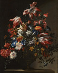 ₴ Репродукция натюрморт от 287 грн.: Натюрморт с цветами в вазе