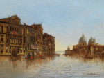 ₴ Репродукция городской пейзаж от 279 грн.: Венеция с Санта Мария делла Салюте