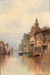 ₴ Репродукция городской пейзаж от 279 грн.: Венецианский канал