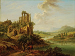 ₴ Репродукция пейзаж от 193 грн.: Пейзаж с руинами храма