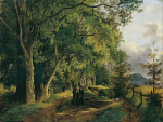 ₴ Репродукция пейзаж от 286 грн.: Путь к Мариахильфбергу возле Гутенштайна