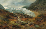 ₴ Репродукция пейзаж от 243 грн.: Ледниковый пейзаж