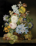 ₴ Репродукція квітковий натюрморт від 314 грн.: Натюрморт з квітів