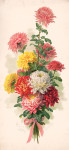 ₴ Репродукция цветочный натюрморт от 337 грн.: Хризантемы
