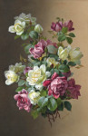 ₴ Репродукция цветочный натюрморт от 337 грн.: Розы