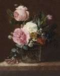 ₴ Репродукция цветочный натюрморт от 329 грн.: Букет цветов в вазе