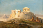 ₴ Репродукция пейзаж от 276 грн.: Вид на Афинский Акрополь