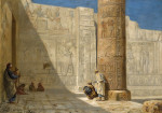 ₴ Репродукція пейзаж від 291 грн.: Помінальний храм Сеті I Абідос