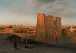 ₴ Репродукція пейзажу від 217 грн: Храм Гора в Едфу