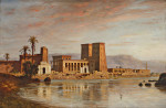 ₴ Репродукция пейзаж от 217 грн.: Храм Филе, Египет