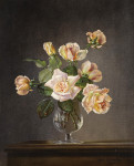 ₴ Репродукция цветочный натюрморт от 238 грн.: Розы в вазе