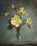 ₴ Репродукция цветочный натюрморт от 302 грн.: Желтые розы