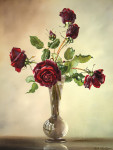 ₴ Репродукція квітковий натюрморт від 314 грн.: Червоні троянди