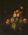 ₴ Репродукция натюрморт от 314 грн.: Яблоки и виноград