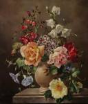 ₴ Репродукція квітковий натюрморт від 320 грн.: Натюрморт з трояндами
