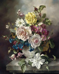 ₴ Репродукція квітковий натюрморт від 320 грн.: Літні квіти
