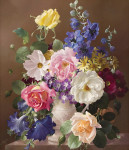 ₴ Репродукція квітковий натюрморт від 320 грн.: Краса літа