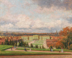₴ Репродукция пейзаж от 235 грн.: Вид на дворец Шенбрунн