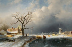 ₴ Репродукция пейзаж известного художника "Нарастающий шторм"