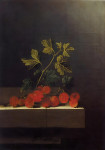 ₴ Репродукция натюрморт известного художника "Крыжовник на столе"