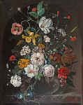 ₴ Репродукция цветочный натюрморт "Цветочный натюрморт"