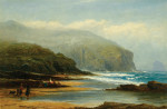 ⚓Репродукция морской пейзаж известного художника "Возле Тинтагеля"