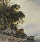 ⚓Репродукция морской пейзаж "Прибрежный пейзаж"