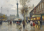 ₴ Репродукция городской пейзаж известного художника "Вандомская площадь"