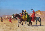 ₴ Репродукция бытовой жанр известного художника "Всадники пересекающие пустыню"
