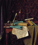 ₴ Репродукция натюрморт "Последняя летняя роза"