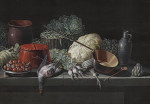 ₴ Репродукція натюрморт художника "Кухонний натюрморт"