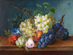 ₴ Репродукция натюрморт "Виноград"