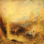 ₴ Репродукция бытовой жанр известного художника "Главк и Сцилла"