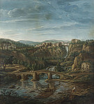 ₴ Репродукция пейзаж "Вид на Тиволи"