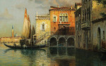 ₴ Репродукція міський краєвид "Острів Сан-Джорджо-Маджоре з Венеціанського каналу"