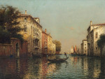 ₴ Репродукція міський краєвид відомого художника "Венеція - Великий канал"