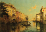 ₴ Репродукция городской пейзаж известного художника "Вид на Большой канал"