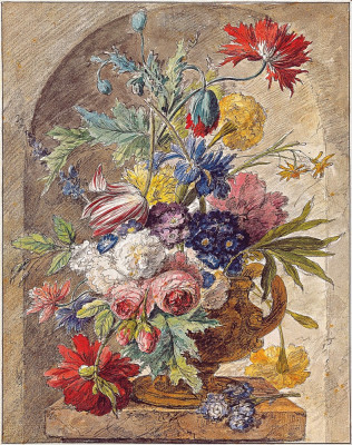 ₴ Репродукція натюрморт від 246 грн.: Квітковий натюрморт