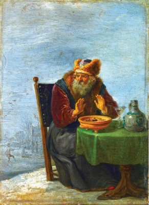 Картина бытовой жанр известного художника от 153 грн.: Зима