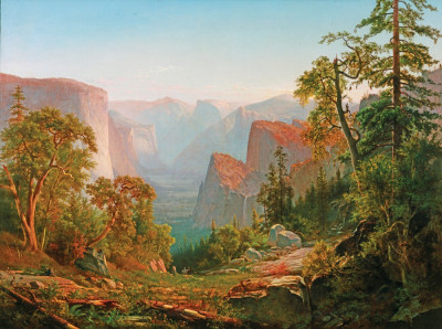 ₴ Купить репродукцию пейзаж от 241 грн.: Вид на долину Йосемити