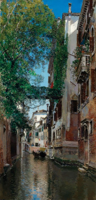 Купить картину городской пейзаж: Венецианский канал