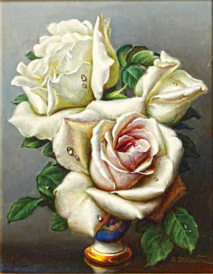 ₴ Репродукція натюрморт від 198 грн.: Натюрморт з трояндами