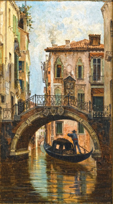 ₴ Репродукція міський краєвид від 187 грн.: Міст Анзоло у Венеції