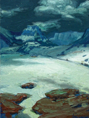 ₴ Репродукція краєвид від 253 грн.: Льодовик Національного парку