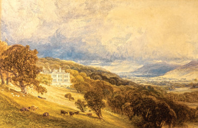 ₴ Репродукция пейзаж от 277 грн.: Вид холмов Ештона, Йоркшир