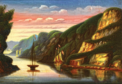 ₴ Репродукция пейзаж от 223 грн.: Саббат Дей Пойнт, озеро Джордж