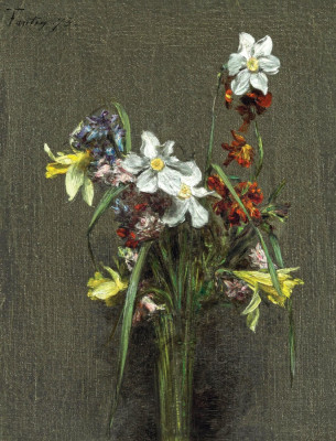 ₴ Репродукція натюрморт від 331 грн.: Весняні квіти
