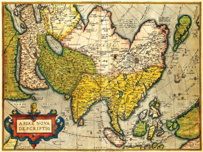 ₴ Стародавні карти високої роздільної здатності від 317 грн.: Азія