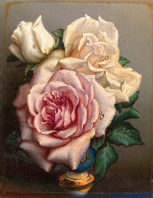 ₴ Репродукція натюрморт від 198 грн.: Свіжі троянди